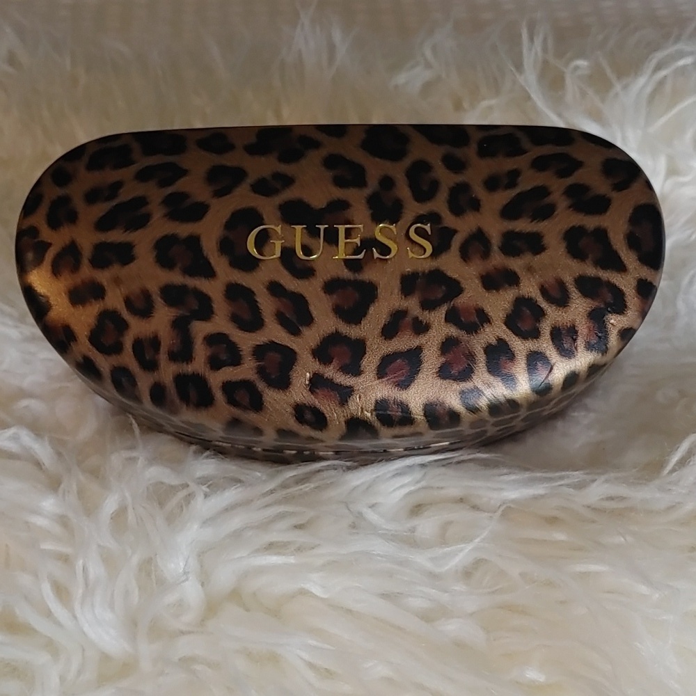 Guess Animal Print Eyeglass/Sunglass Case